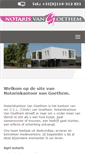 Mobile Screenshot of notarisvangoethem.nl